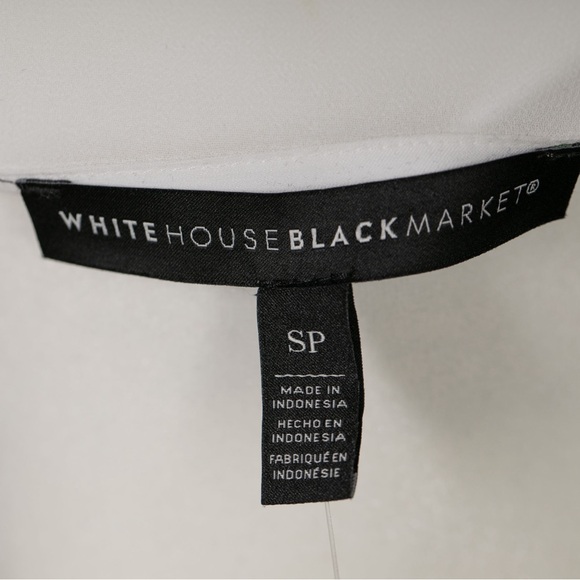 SOLD - White House Black Market Beaded Embellished Trim Kimono Blouse, Small - Picture 7 of 7